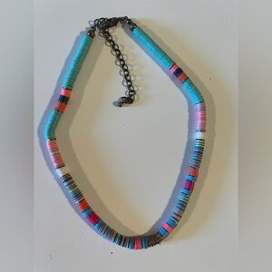Multicolor Handmade Sequin Necklace